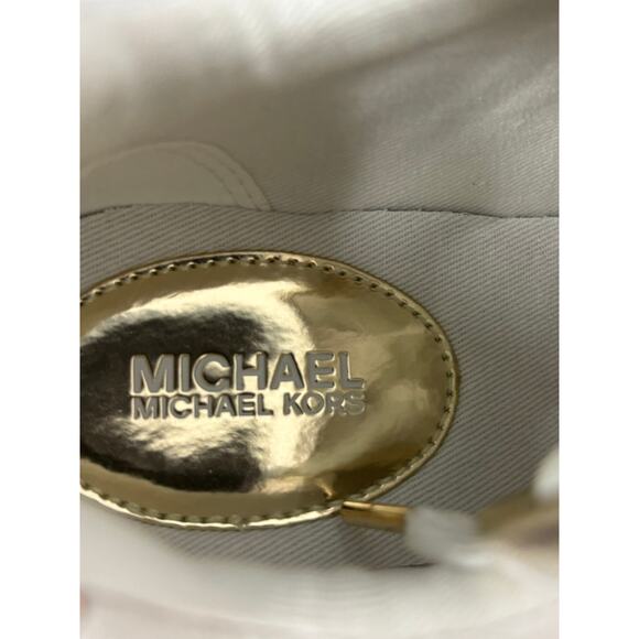Michael Michael Kors Women's Cream Georgie Trainer Size 6.5 #56578 - Picture 6 of 7